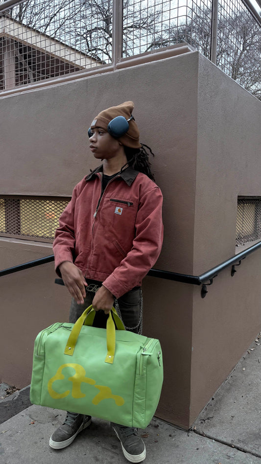 Cordial "Neon Pistachio" Duffel Bag